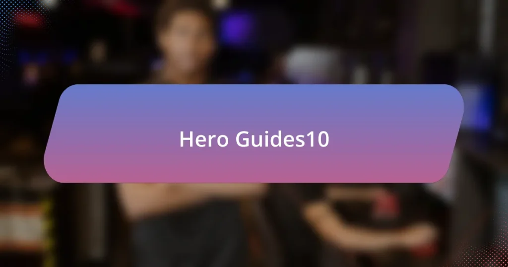 Effective Item Builds for Popular Heroes: A Guide for All Roles